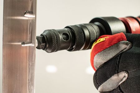 TCRIV003 - DRILL POP RIVETER - POP RIVET SIZES 2.4MM|3.2MM|4.0MM|4.8MM WITH HANDLE